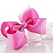 4.5 Inch Hair Bows For Girls Grosgrain Ribbon Boutique Bow Clips Teens Toddlers Kids Set Of 30 (15 Colors x 2)
