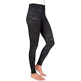 MUK LUKS Womens Embossed Legging