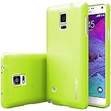 Caseology® Samsung Galaxy Note 4 Case [Drop Protection] Slim Fit TPU Cover [Lime Green] Armor Bumper [Shock Aborbent]