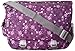J World New York Terry Messenger Bag, Garden Purple, One Size