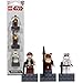 LEGO Star Wars Magnetic Minifigure Set: HAN SOLO w/Blaster, PAPLOO w/Spear and SCOUT TROOPER w/Blaster