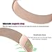 bayite Milanese Loop Bands Compatible Fitbit Charge 2, Stainless Steel Magnet Lock Metal, Rose Gold with Rhinestone Large