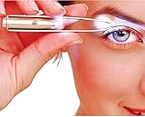Yonger LED Light Eyelash Eyebrow Hair Remover Tweezers Make Up Tool LED Eyelashes Clip