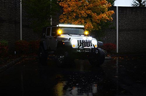 Vision X Lighting (XIL-7RDKITJK) 7" Round Vortex LED Headlight for Jeep JK, 2 Light Kit, Polished Chrome Face