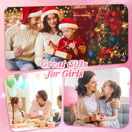 Lenski DIY Charm Bracelet Kit, Gifts for Girls Aged 4-11 Years, for Jewellery Crafts