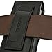 igadgitz Black Genuine Leather Case/Cover for Sony ICD-PX312, ICD-PX333, ICD-PX440, ICD-BX140, ICD-PX240, ICD-PX370 & ICD-PX470 Digital Voice Recorder