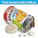 BigMouth Inc SpaghettiOs Can Diversion Safe - Hidden Safe for Money Stash - Secret Compartment, Hidden Storage, Fun Gag Gift and Cool Money Container