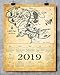 2019 Calendar - The Realm Of Middle Earth Map - 11x14 Unframed Calendar Art Print - Great Calendar for Lord of the Rings and Hobbit Fans