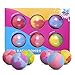 SPLASHOO Kids Bath Bombs for Girls and Boys with Surprise Toys Inside, Gift Set of 6 Huge 5oz Fizzies