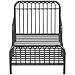 Little Seeds Monarch Ivy Metal Toddler Bed, Graphite Gray