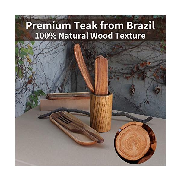 XKiss-Wooden-Spurtles-Set-5-Pcs-Cooking-Utensils-Natural-Set-for-Kitchen-Heat-Resistant-Nonstick-Wood-Cookware-with-Hanging-Hole-Slotted-Spatula-for-Stirring-Mixing-Serving XKiss Wooden Spurtles Set, 5 Pcs Cooking Utensils Natural Set for Kitchen, Heat Resistant Nonstick Wood Cookware with…