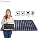 Pratico Outdoors Large Fleece Picnic Blanket, Water Resistant Back, Machine Washable, 58 x 80 inch, Navy Blue