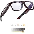 OhO sunshine 64GB WiFi Camera Glasses,Streaming Video-only & Photos from Glasses to App with Ultra Full HD Camera and Transitional Blue Light Blocking Lens