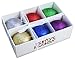 Festive Season Assorted Sparkle Christmas Ornament Balls (Set of 6, 80mm)