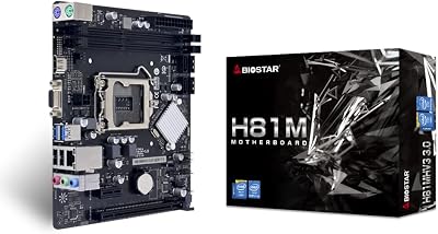Biostar H81MHV3 3.0 Motherboard Multicoloured LGA 1150 DDR3 ATX