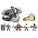 Star Wars Galactic Heroes Jabbas Bounty Playset, Ages 3-7, Jabba The Hutt Toy Vehicle