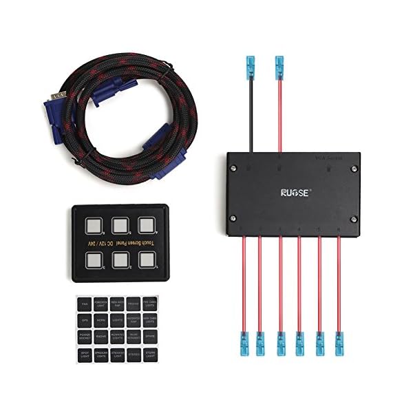 Rupse-12V24V-6-Gang-LED-Touch-Control-Panel-Box-Switch-960W-Output-Power-for-Car-Marine-Boat-Caravan