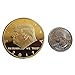 Presidential EGO 24k Gold Plated Tyranny Coin 38mm w/Case Gag Gift Stocking Stuffer