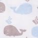 Trend Lab Plush Changing Pad Cover, Blue Whales