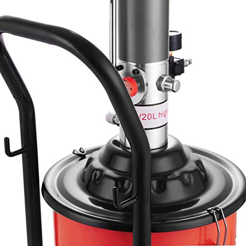 image for BestEquip Portable 20L Grease Pump Set Electric 5 Gallon Air Operated 