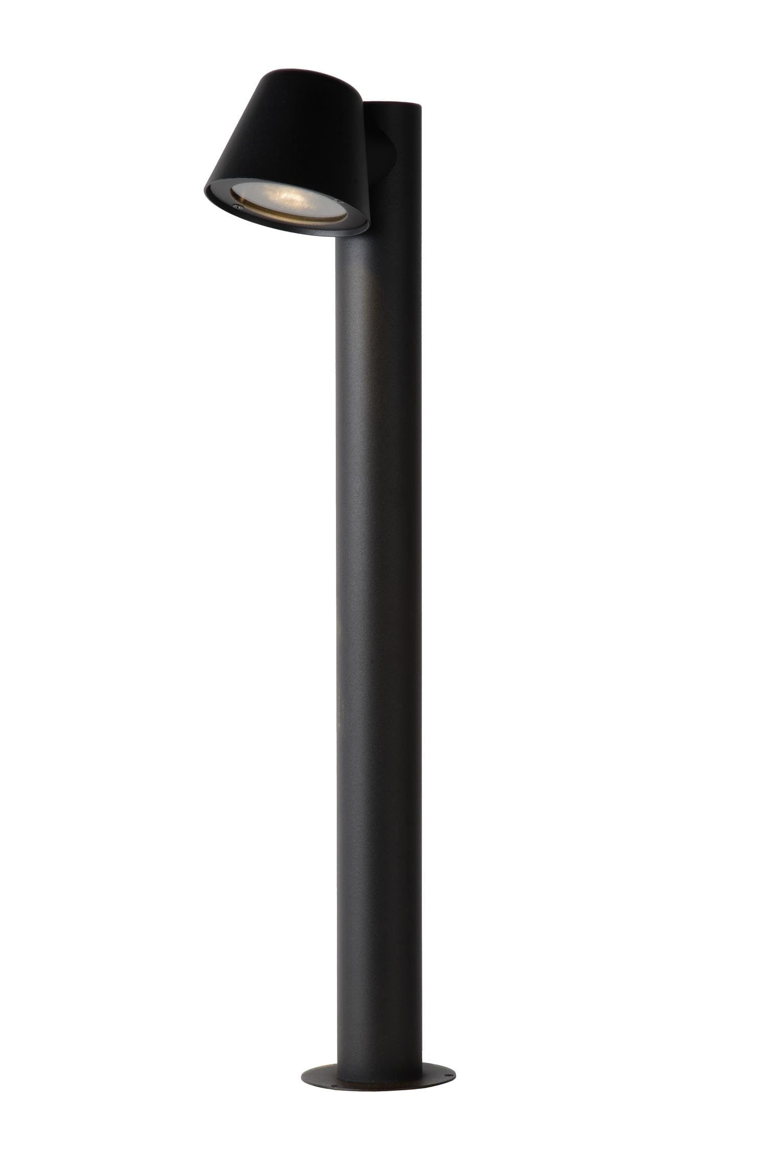 LUCIDE Dingo-LED - Bollard Light - LED Dim. - GU10-1x5W 3000K - IP44 - Anthracite