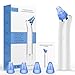 COOFO Blackhead Remover, Vacuum Blackhead Removal Peel Tool Extractor with 4 Multi-Functional Probes Electric Skin Pore Cleanser, Rechargeable Vacumn Suction Comedone Acne Eliminator with 4 Suctions
