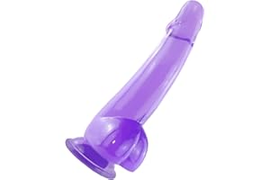 8.5 inch Big Purple Dildos, Huge Realistic Anal Sex Toys with Suction for Women