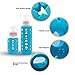 Glass Baby Feeding Bottle Cover, RTDEP Anti-Slip Baby Bottle Sleeve Silicone Covers Protect Insulating