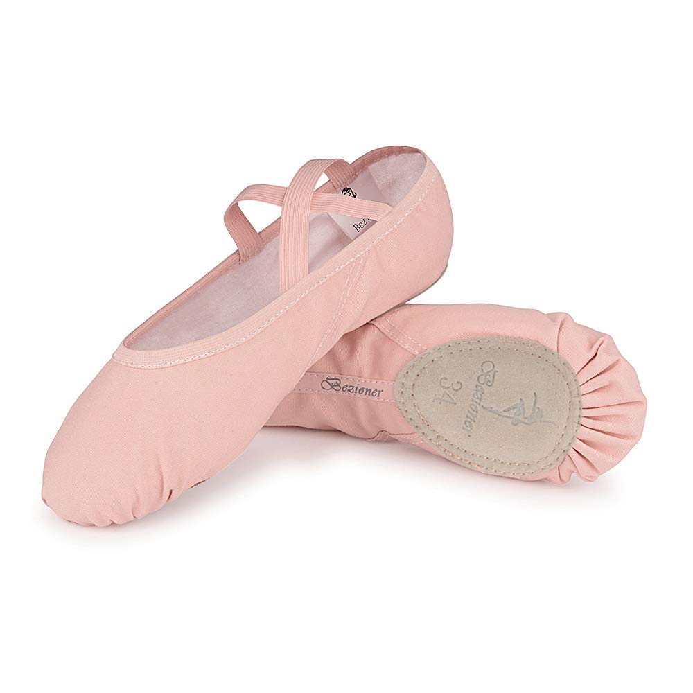 New Children Soft Sole Girls Ballet Shoes Kids Ballet ...