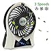 MED® Rechargeable Portable Handheld Mini USB fan with Upgrade 2600mAh Battery,with Side Light, 3 Speeds, Personal Cooling for Traveling,Boating,Baby Stroller,Fishing,Camping