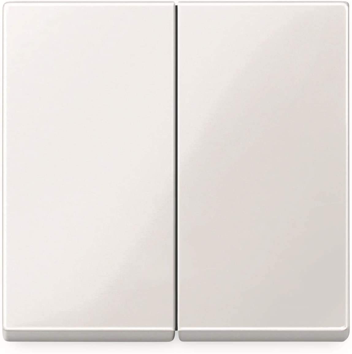 Merten 432519 Rocker, 2-gang, polar white glossy, System M