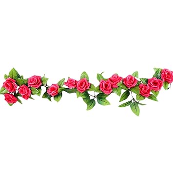George Jimmy Rose Artificial Flowers Romantic Flower Vine Fences