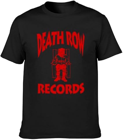 ddd Death Row Records Red Logo T Shirt: Amazon.co.uk: Clothing