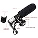 SUPON Sidande Mic-01 Digital Video Camera Studio / Stereo Shotgun Recording Microphone for Digital SLR Camera