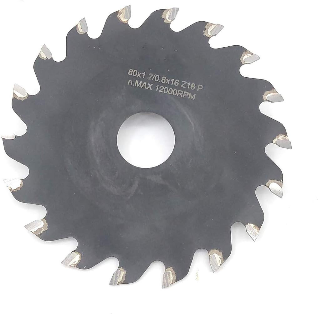 NovelLife 63X0.8mm 12T Alloy Steel Circular Saw Blade Woodworking Mini Hobby Table Saw Replacement Parts for Wood Plastic PVC Cutting
