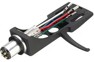 Minhe Turntable Headshell Stand with AT3600L Cartridge & Stylus for Audio-Technica and for Pioneer PLX-1000/PL-518/PL-530 — M