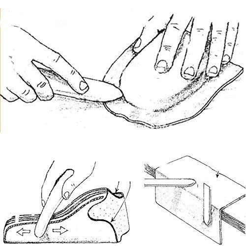 4 VENCINK+Creasing+Leathercrafts+Bookbinding+Burnishing