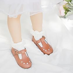 Meckior Toddler Little Girl Easter Mary Jane Dress