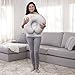 Boppy Pillow Slipcover, Organic Playful Rabbits, Gray