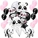 Panda Balloons Party Decorations Panda Mylar Walking Balloons for Birthday Party Decorations