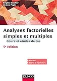 Image de Analyses factorielles simples et multiples - 5e éd. - Cours et études de cas