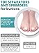 2019 Bunion Corrector by Sunatoria – Hammer Toe Straightener for Right and Left Feet by Sunatoria – Soft Gel Separators for Hallux Valgus Pain Relief – Bunion Pad Toe Protectors – Fast Orthopedic Aid