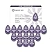 Squeeze Pod Travel Moisturizing Lotion - 15 Single Use Pods - Shea Butter Rich, Relief for Cracked Hands or Heels, Leakproof, TSA Approved Travel Size Natural Moisturizer For Air Travel, Gym Bags ML5