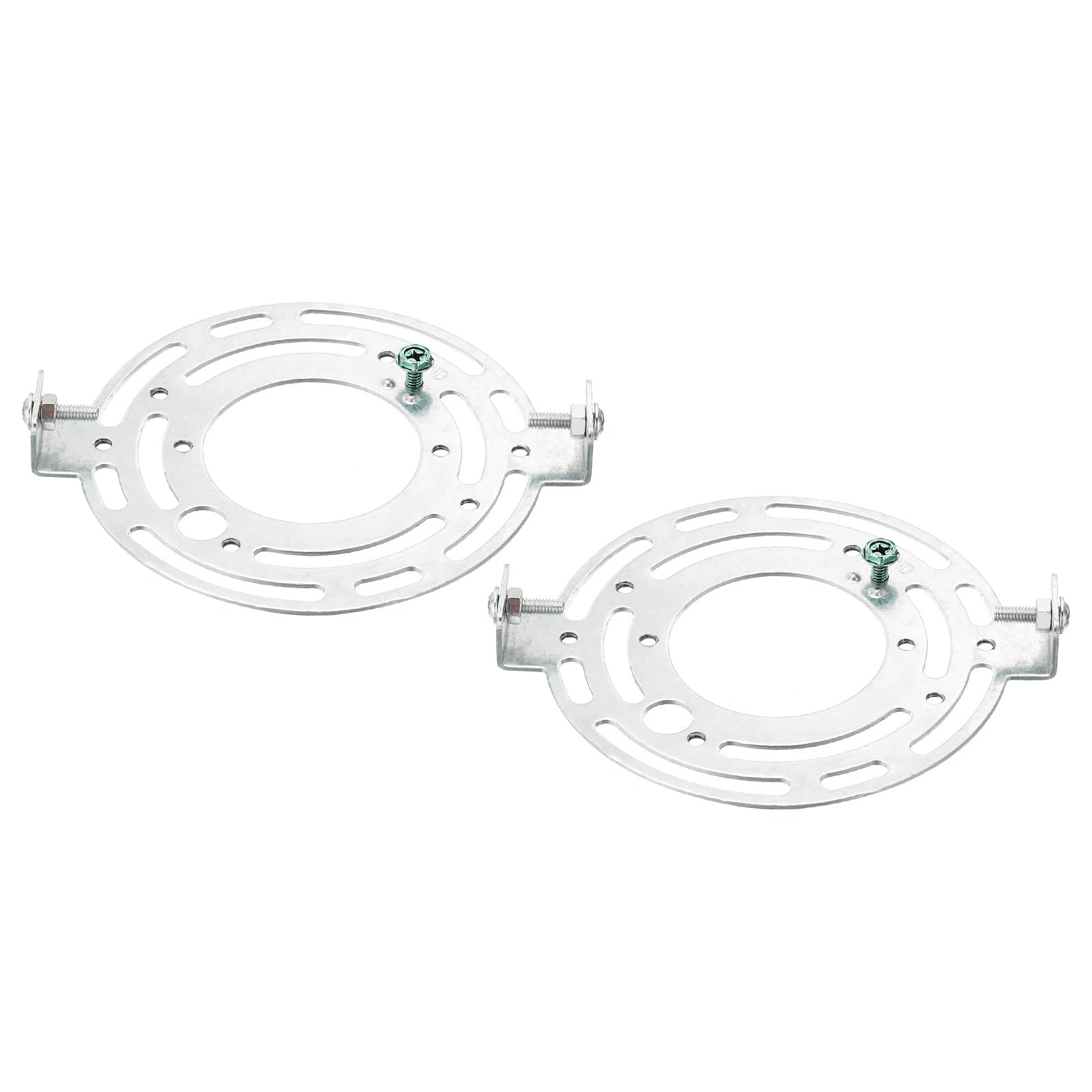 PATIKIL 120mm (4.72") Universal Light Fixture Mounting Bracket Kit, 2set Light Crossbar Round Ceiling Plate for Wall Light, Close to Ceiling Light, Chandelier