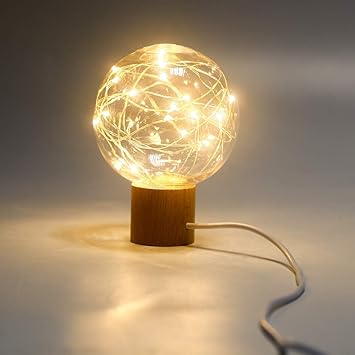 2018 Upgrade Eleventree Night Light Kids Led Bedside Lamp Usb Starry Fairy Lights For Children Bedroom Seasonal Decorative String Lights On