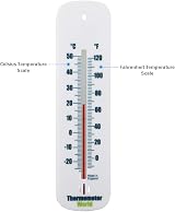 Thermometer World Accurate Indoor Outdoor Room Thermometer Blue view 2