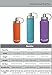 EcoVessel BOULDER TriMax Dual Opening Insulated Stainless Steel Water Bottle with Tea - Fruit and Ice Strainer - 20 oz. - Whiteout