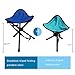 Folding Camping Stool Portable Camp Travel Chair Light Weight Foldable Seat Tripod Stool for Fishing Hunting Hiking Travelling Mountaineering Picnic Outdoor Stool - 13.7”Seat Height