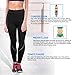 Wonderience Sauna Pants for Women High Waist Neoprene Sweat Leggings Slimming Pants with Pocket for Workout(Black,X-Large)