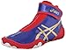 ASICS Men's Omniflex Attack V2.0 Wrestling Shoe, Asics Blue/Gold/Red, 9 M US